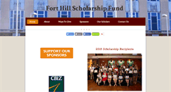 Desktop Screenshot of forthillscholarshipfund.org